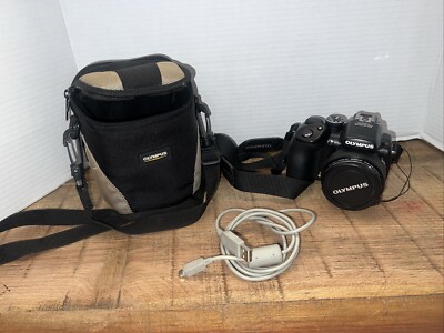Olympus SP Series SP-570 UZ 10.0MP Digital Camera - Black TESTED  Read Desc.