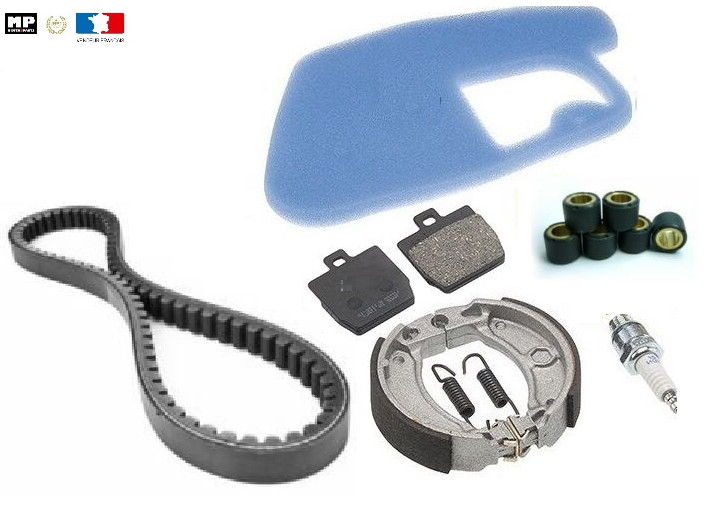 Pack révision pour trajets quotidiens en scooter mbk slider bws