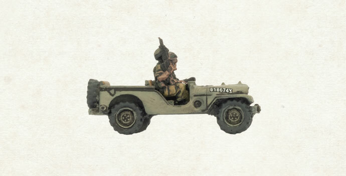 Team Yankee: Oil Wars: Israeli: Recce Jeep Platoon (TIS121)