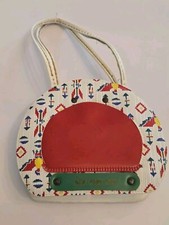 Vintage 50s Little Girls Plastic Purse