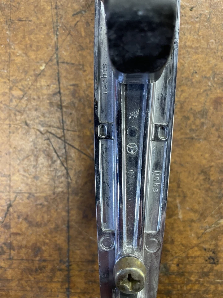 Manija de puerta exterior delantera derecha sin vaso Mercedes 300TD 1985 OEM Foto 4 de 4