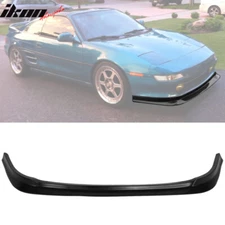 Fits 91-99 Toyota MR2 SW20 CX Style Front Bumper Lip Spoiler Unpainted Black PU
