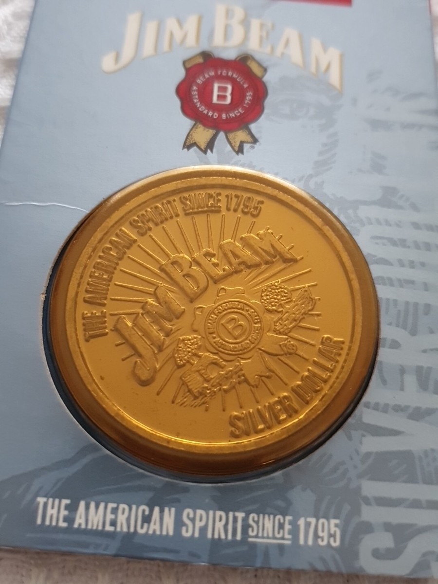 JIM BEAM DAVID M BEAM #3 COLLECTOR SERIES SILVER COIN | eBay Australia