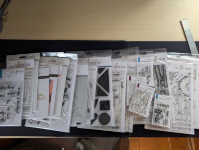 Altenew - Assorted Stamps, Dies and Stencils