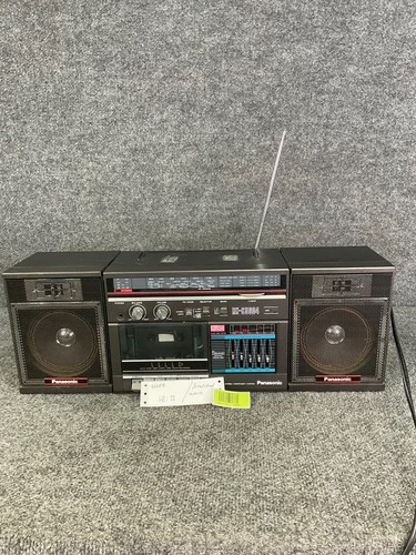Panasonic RX-C5604F 5-Band Graphic EQ AM/FM Radio Cassette Tape Player Boombox - 第 2/20 張圖片