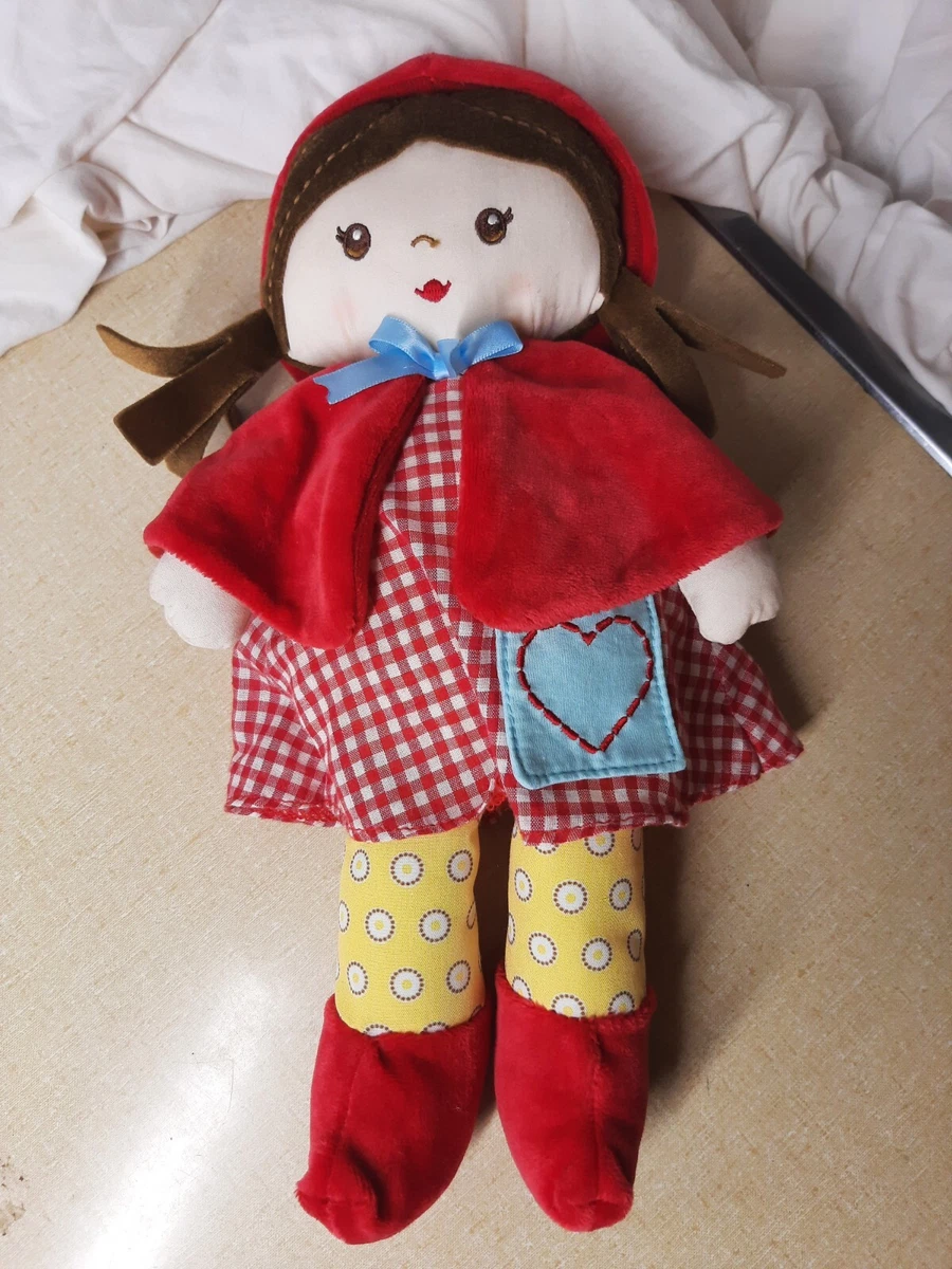 Baby Gund Little Red Riding Hood Plush Doll Toy Infant Girls Fairy