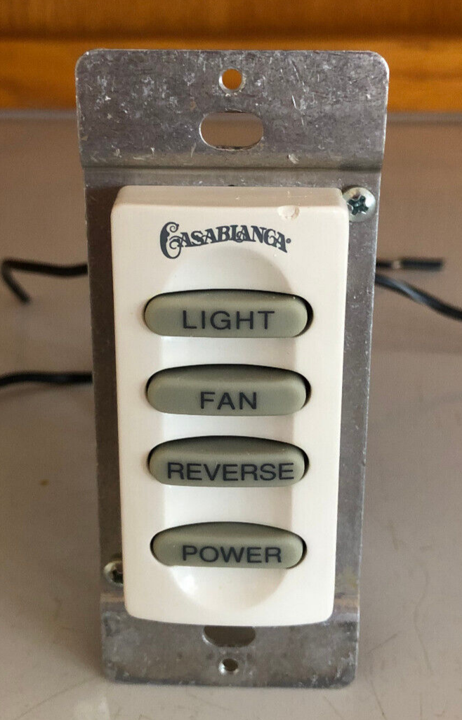 CASABLANCA Ceiling Fan W32 W32 InteliTouch Wall Control Switch