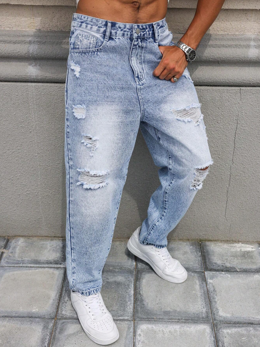 Vaqueros Anchos Pantalones Anchos Hombre 2021 S-5XL De Talla