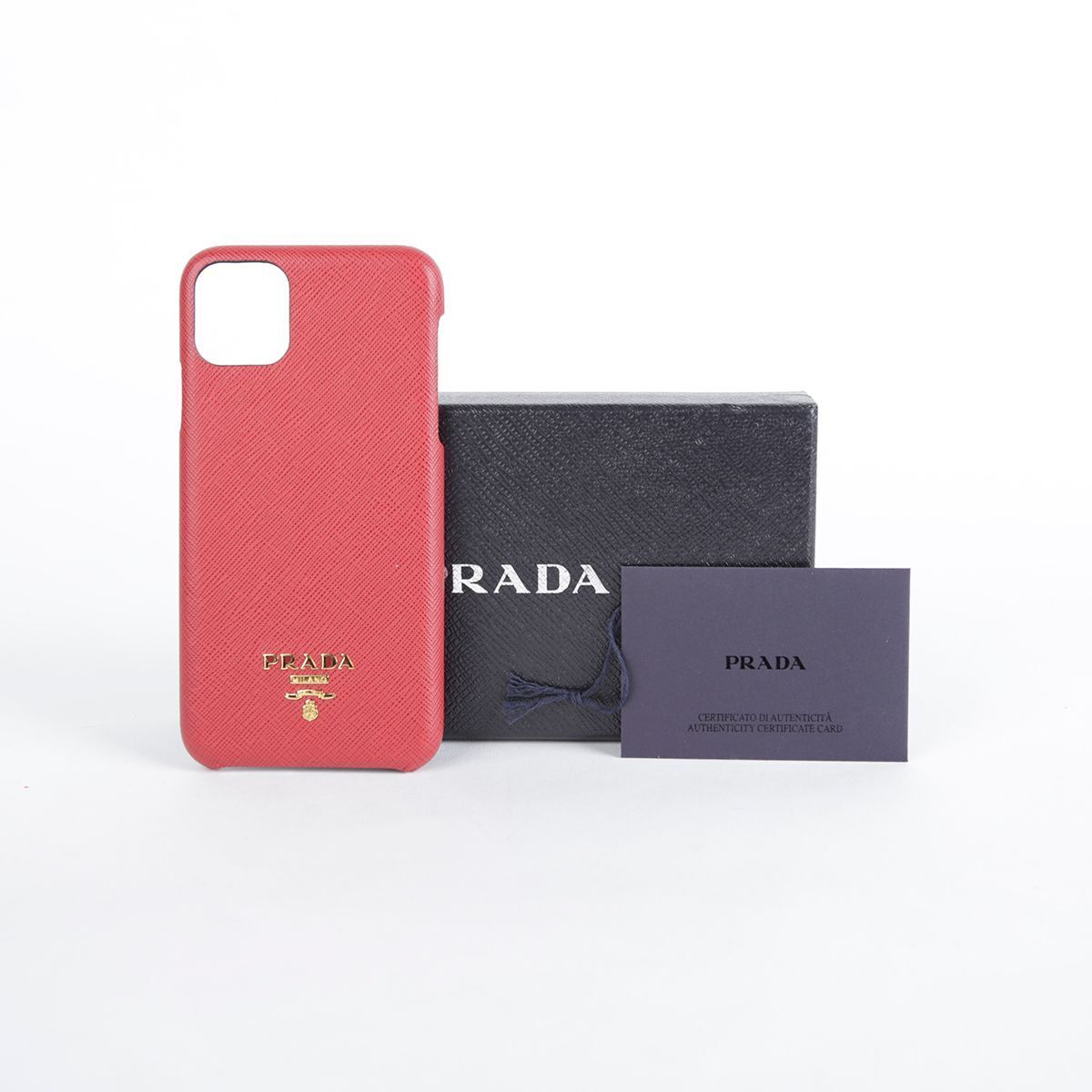 PRADA 1ZH129 Red Saffiano Leather iPhone Cover Case | eBay PRADA 1ZH129 Red Saffiano Leather iPhone Cover Case | eBay