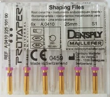 Dentsply Rotary ProTaper Universal Engine NiTi Files 21 mm S1.