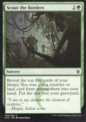 Scout the Borders #148 Khans of Tarkir