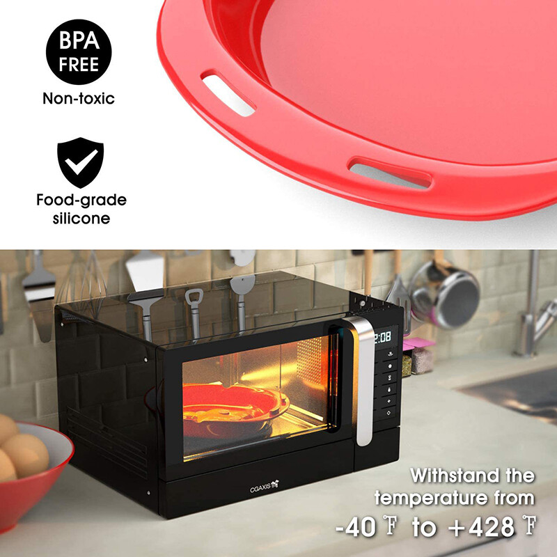 Microwave Silicone Omelette Omelet Baking Pan Egg Roll Maker Steamer