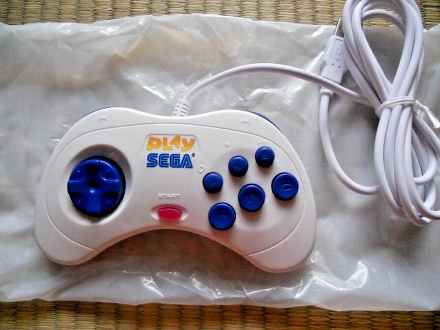 SS Fukkokuban Sega Saturn Control Pad USB Play SEGA Ver