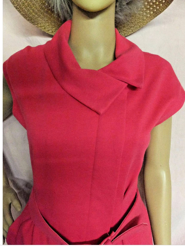 Vestido para mujer Ellen Tracy, 8 rosas con cinturón viene con cinturón Ellen Tracy Foto 2 de 4