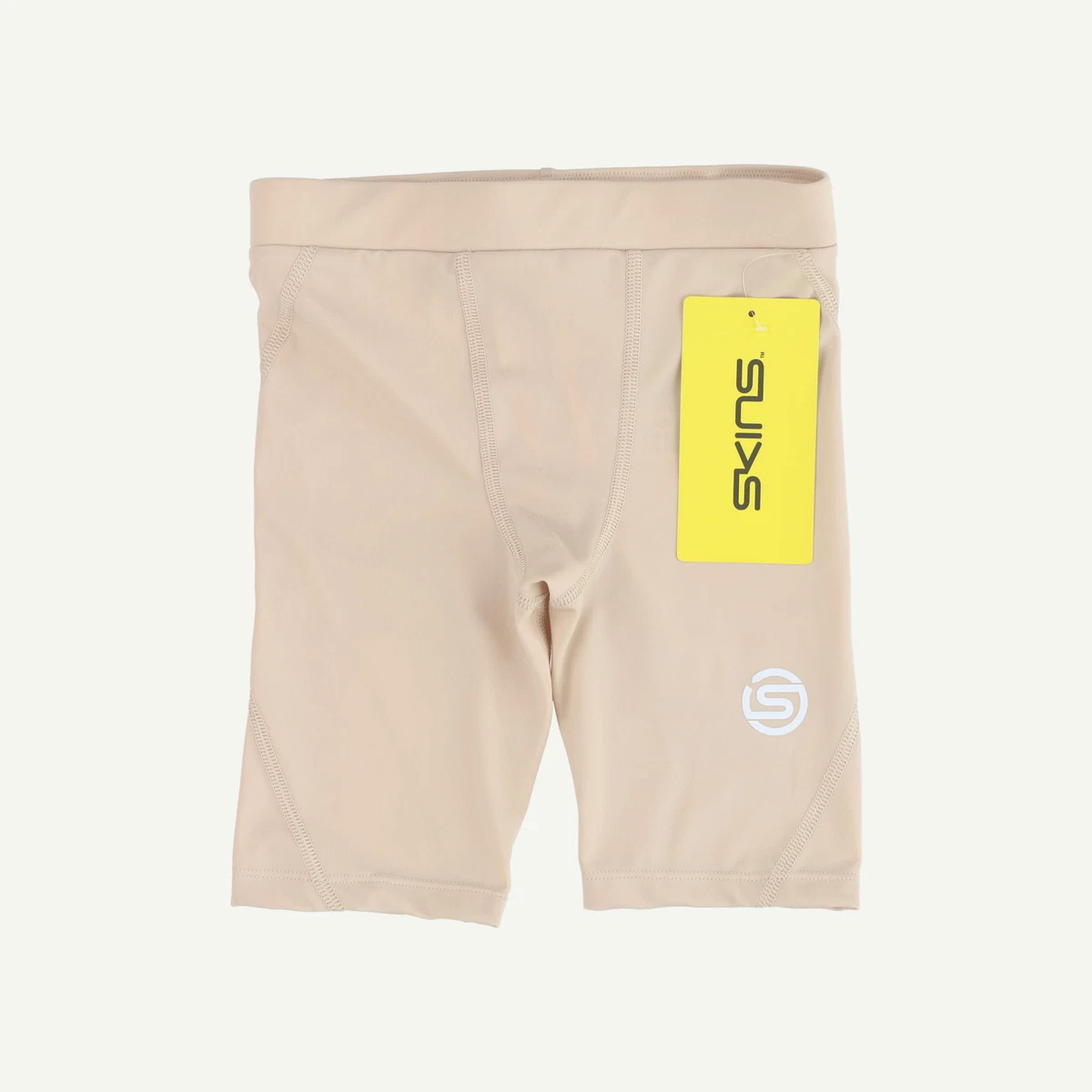 SKINS Compression Unisex Youth Beige Series 1 Half tight Shorts