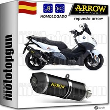 ARROW TUBO ESCAPE HOMOLOGADO RACE-TECH NEGRO C BMW C650 C 650 SPORT 2020 20