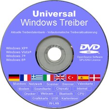 NUOVO: CD driver universale Windows 7 Vista XP 8 per notebook PC tablet laptop DVD