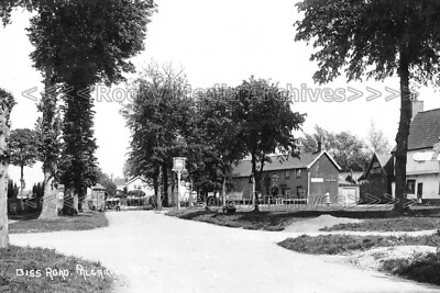 Hsd-19 The Swan Pub, Diss Road, Palgrave, Suffolk. Foto