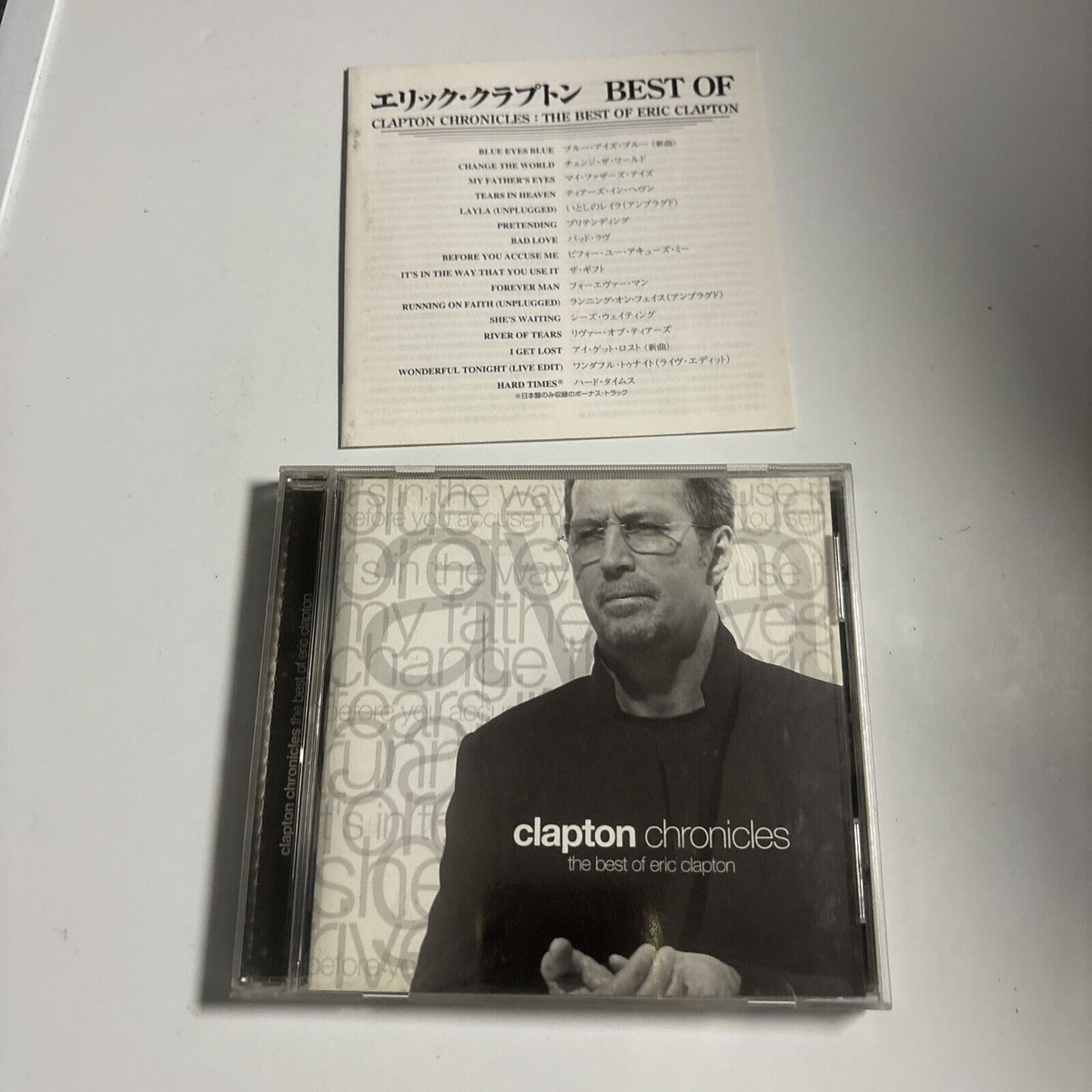 Eric Clapton - Clapton Chronicles (CD, 1999) Japan wpcr-10600 | eBay