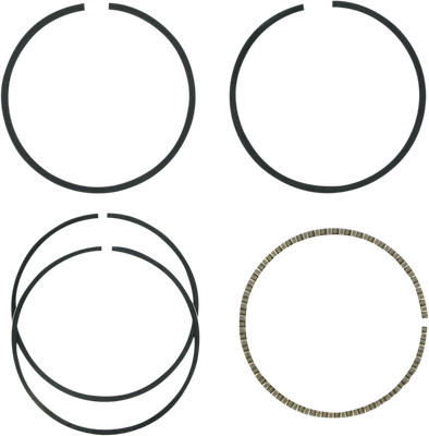 WISECO W3497X PISTON RING SET HARLEY DAVIDSON SOFTAIL CUSTOM FXSTC 1991