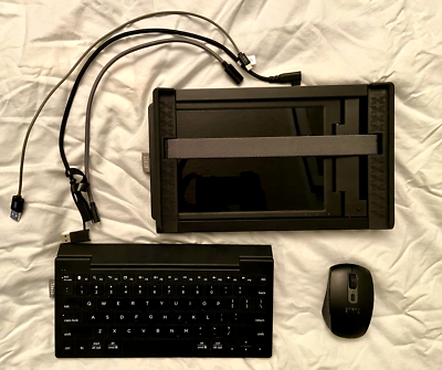 Xebec Tri-Screen 10.1in Portable Attachable Laptop Monitor with