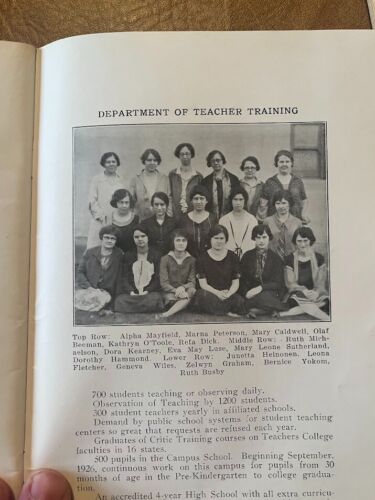 Vintage 1926-1946 Iowa State Teachers College Ephemera Bulletin Memorial Etc - Picture 8 of 17