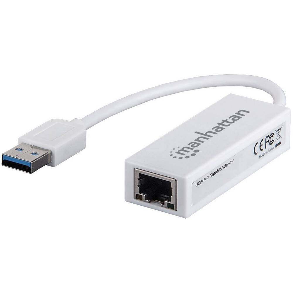 Манхэттенский гигабитный Ethernet-адаптер Netzwerkadapter 1 Гбит/с USB-A (USB 3.2 Gen