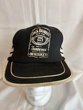 Vintage Jack Daniels Cap Hat Snap Back Trucker 80's Sour Mash Whiskey Old No. 7
