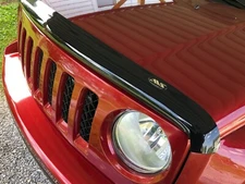 Husky BugFlector II Hood Protector Bug Shield Deflector for 07-2017 Jeep Patriot
