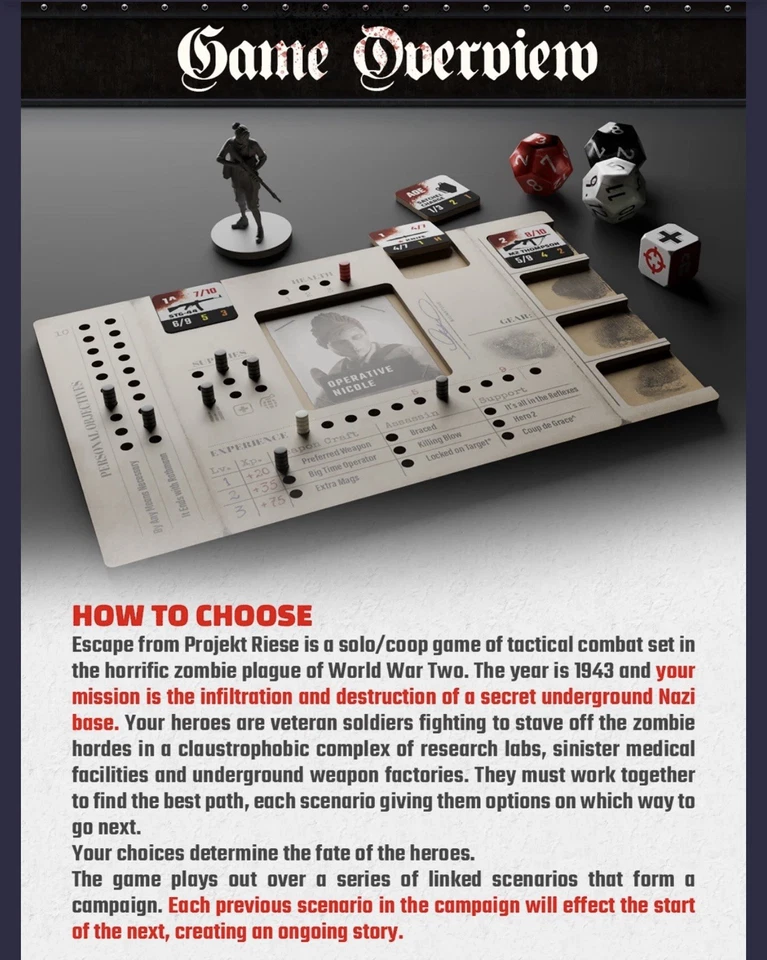 Raybox Escape from Projekt Riese (Deluxe Set) Box New SW FREE US Shipping - Image 4 of 4