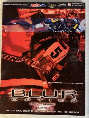 Super cross ‘92 イヤーブック 2001 Supercross Series * EA SPORTS Souvenir Yearbook * GOOD # RD