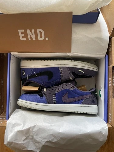 Nike x Zion Williamson Air Jordan 1 Retro Low OG Voodoo Alternate 40,5EU 7,5US