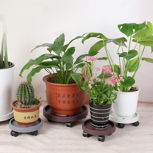 With Water Tray Plant Stand Base Flower Pot Tray Gardening Supplies - Picture 7 of 21