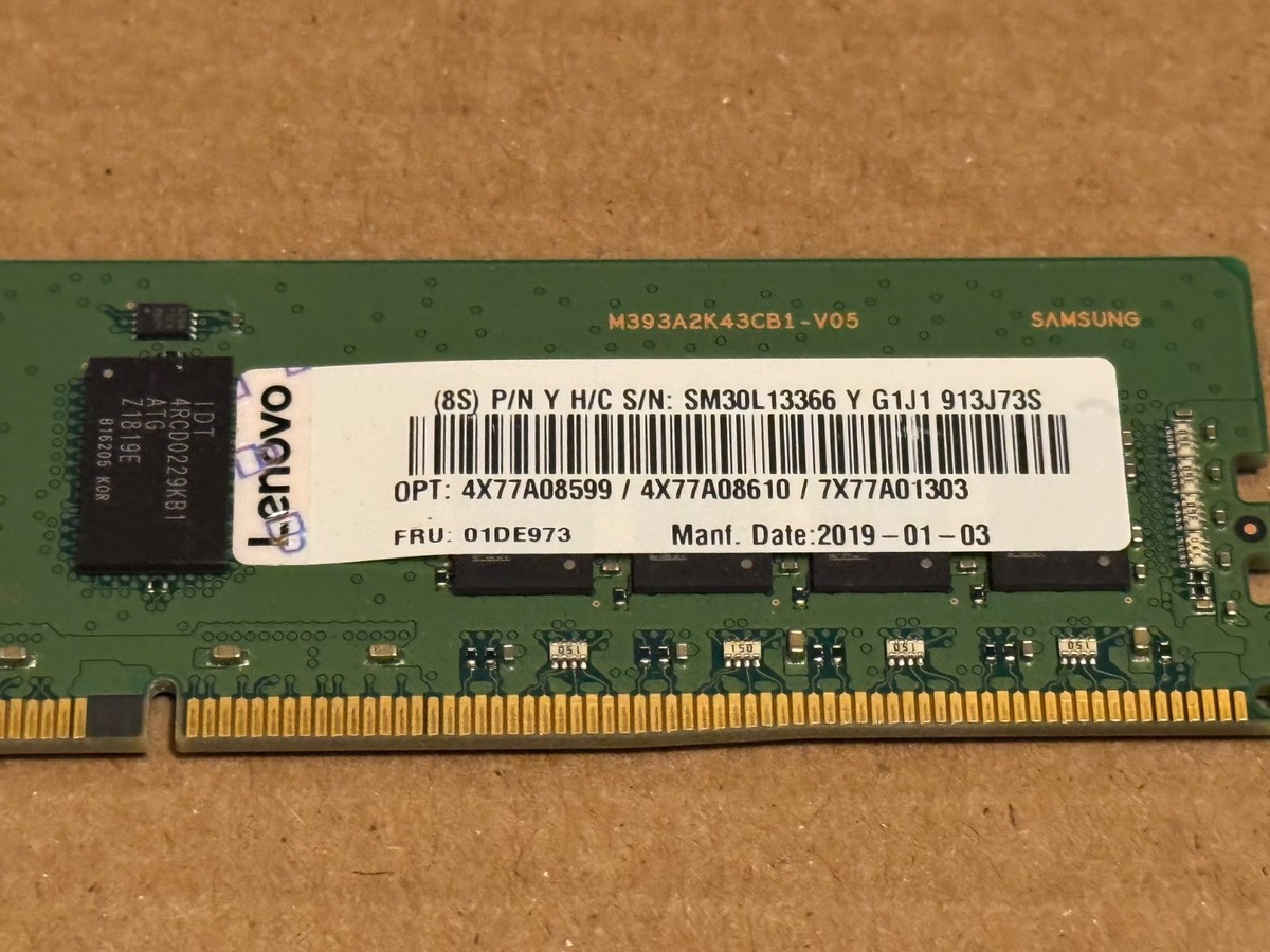 メモリー Samsung DDR4 16GB Samsung 16GB DDR4 PC4-21300, 2666MHZ, 260 PIN SODIMM, 1.2V, CL 19