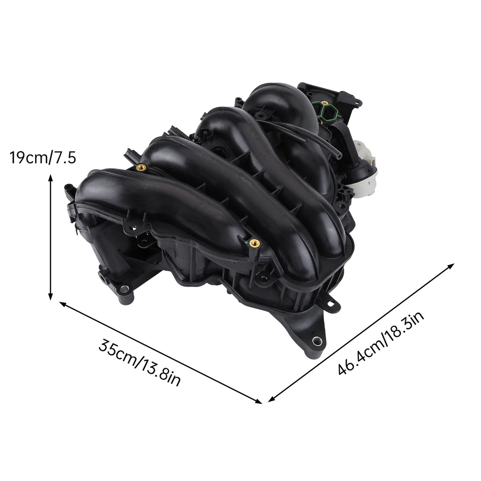 NEW Intake Manifold 3S4Z9424AM 3S4Z-9424-AM For 2006-2009 Ford Fusion 2.3L Foto 2 de 4