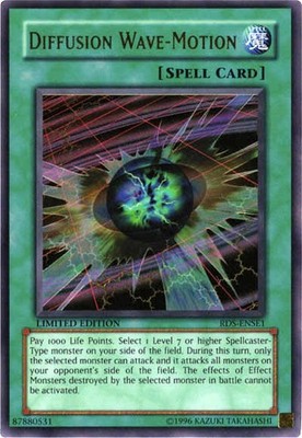 Diffusion Wave-Motion - RDS-ENSE1 - Ultra Rare - Limited Edition - Moderately Pl