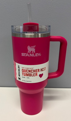 #ad Stanley Valentine#x27;s Day FlowState Tumbler 40 oz Cosmic Pink Target Exclusive $29.99