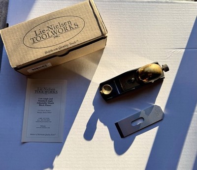 Lie-Nielsen Toolworks L-N 60-1/2 Low Angle Adjustable Mouth Block Plane
