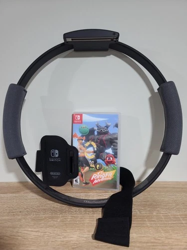 Ring Fit Adventure (Switch, 2019) Game, Ring-Con, leg strap NO BOX