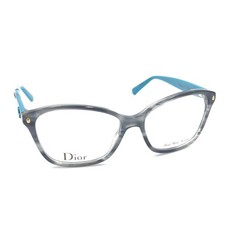 Christian Dior NEW KJP Optyl CD3238 Gray Aqua Eyeglasses Frames 54-16 140 Italy