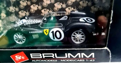 Ferrari 250 TR black Nascar Trophy Race #10 P. Rodriguez, Brumm r155s Neu in OVP