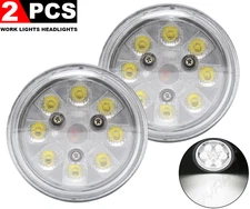 2pcs Par36 24W LED Work Lights RE25126 Headlights For  Deere Tractor 6030