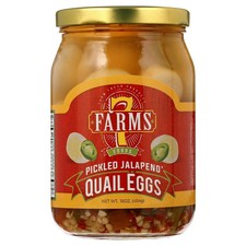 7 huevos de codorniz jalapeña en escabeche de granjas...