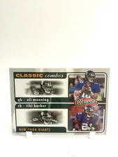 Eli Manning Tiki Barber 2022 Classics Classic Combos Silver CC-9 Giants LW403