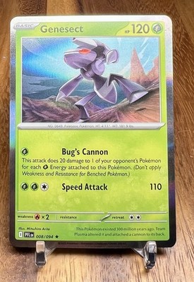 Pokemon Genesect #008/094 English Phantasmal Flames Holo Rare