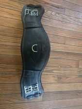 18" County Logic Black Dressage Girth