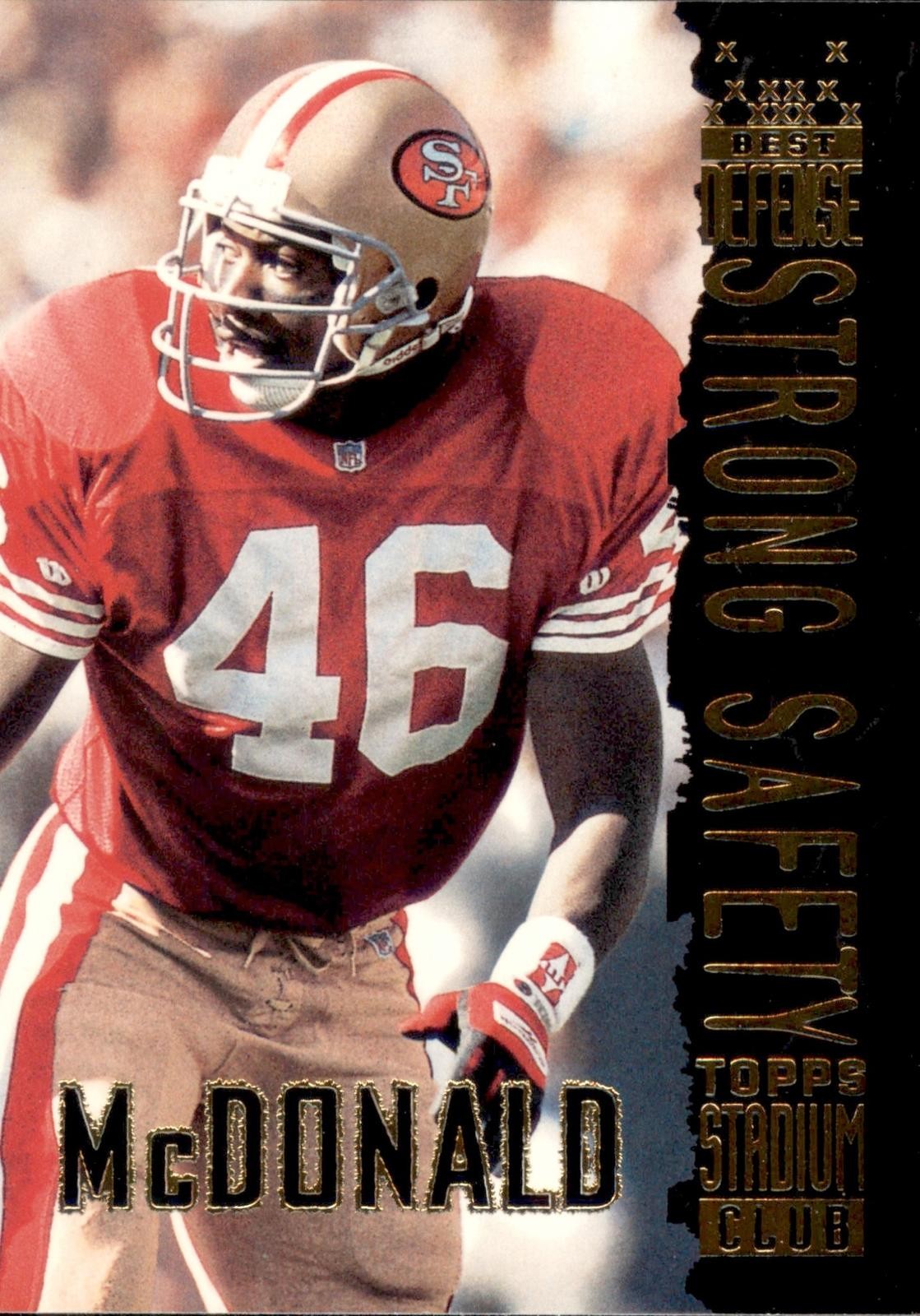 1994 Stadium Club #444 Tim McDonald Members Only