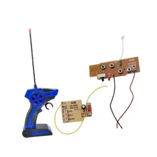 Transmitter and Receiver Board with RC Remote Control for RC Toy Spare Parts