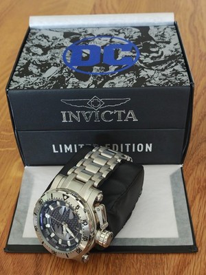 Invicta DC Comic ''Batman'' Limited Edition Steel Automatic Watch 26820 rar