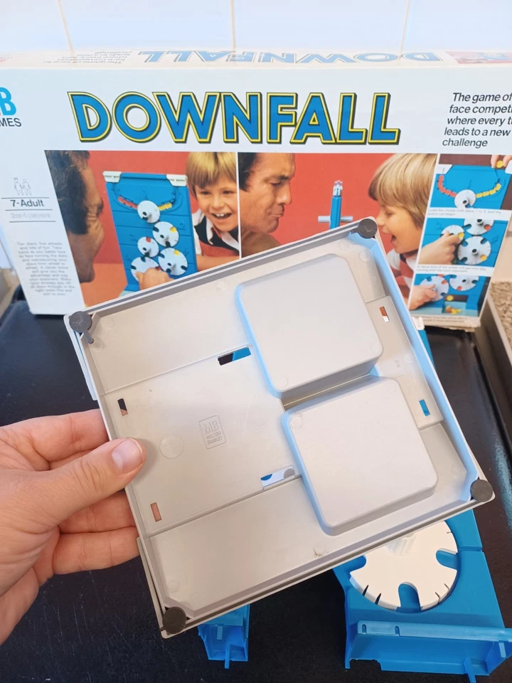 Vintage MB Downfall Board Game 1977 Long Box Edition Complete - Image 3 of 4